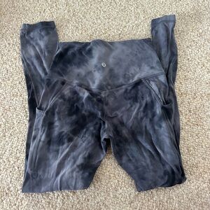 Lululemon space dye leggings size 4